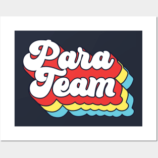 Para Team Posters and Art